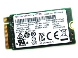 UNION MEMORY AM620 256GB M.2 2242 NVME PCIE GEN3 X4 SOLID STATE DRIVE SS... - $40.99