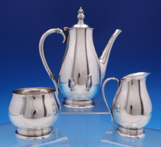 Royal Danish by International Sterling Silver Tea Set 3pc #C140 Demi Siz... - £780.35 GBP