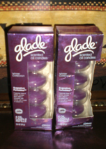 Glade Scented Oil Candle Refills Sugarplum Fantasies 2 Boxes With 4 In Each - £23.90 GBP