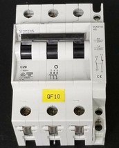 SIEMENS 5SX2C20 CIRCUIT BREAKER 400V, W/ 5SX9100-HS AUX. CONTACT BLOCK - £22.76 GBP