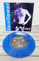 HTF Skinflower - Dad Vinyl 7&quot; 45 RPM Single Blue 1997 POPsMART Rock Indu... - $7.34