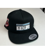 Michael Air Jordan M Air J Vintage Illinois License Plate Snapback Hat Cap - $29.69
