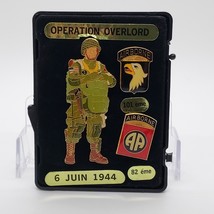 Operation Overlord French Made 50th Anniversary June 6th 1944 D-Day Pin Set - £25.79 GBP