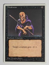 1995 Weakness Magic The Gathering Mtg Card Playing Role Play Vintage Game Retro - £4.69 GBP