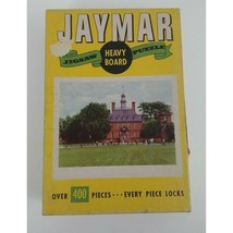 Vtg Jaymar Heavy Board Jigsaw Puzzle 434 Pieces &quot;Williamsburg,VA.&quot; 100% ... - £9.95 GBP
