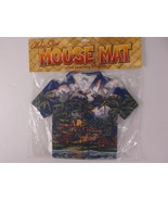 ISLAND HERITAGE ALOHA SHIRT MOUSE MAT PAD FOR PC TROPICAL SUNSET BLUE PA... - $9.99