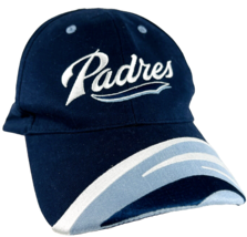 San Diego Padres Baseball Hat Cap Adjustable Mighty 1090 AM Verizon MLB Baseball - £23.16 GBP