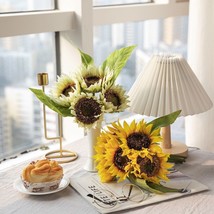 Artificial Sunflower Arrangement with 5 Blooms - £7.98 GBP
