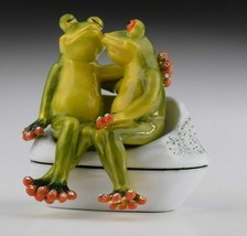 Trinket box limited edition frog in love by keren kopal and Crystals...-
show... - £120.03 GBP