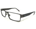 Alberto Romani Eyeglasses Frames AR 1009 GM Gunmetal Gray Rectangular 54... - $51.21