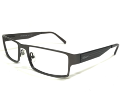 Alberto Romani Eyeglasses Frames AR 1009 GM Gunmetal Gray Rectangular 54-17-140 - £40.78 GBP