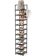 Space-Saving Corner Shoe Rack Organizer For Closet, Doorway, Garage, Or ... - $32.98