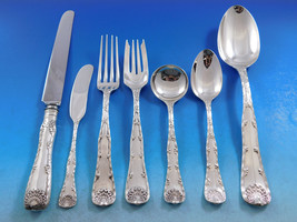 Wave Edge by Tiffany and Co. Sterling Silver Flatware Set 12 Service 85 pieces - £9,929.22 GBP