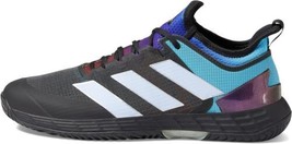 adidas Mens Adizero 4 Heat RDY Tennis Shoes Size 12 Color Grey Six/Blue/Black - £114.98 GBP