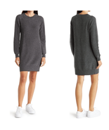 FAHERTY Stowe Cashmere Sweater Dress, 100% Cashmere, Gray, Large, (12/14... - $279.27 CAD