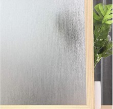 Privacy Window Film No Glue Frosted Glass Sticker for Home Office Static... - £7.07 GBP