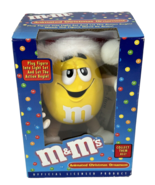 NEW VTG 1999 Telco M &amp; M’s Yellow Animated Christmas Ornament 7” - NEW I... - $24.75