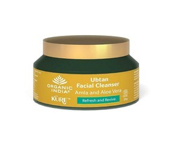 Organic India Ubtan Facial Cleanser Amla Aloe Vera 25 gm Ayurvedic Natural Care - £20.05 GBP