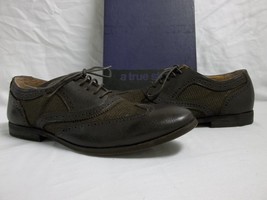 Roberto Vasi Size 9.5 M Marvin Brown Leather Oxfords New Mens Dress Shoes - £86.25 GBP