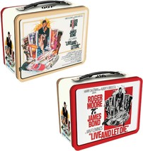 James Bond 007-Live and Let Die 2-sided Metal Lunch Box by Factory Enter... - $24.70
