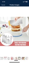 6Pcs Stainless Steel Cake Scraper Cake Decorating Tools, Edge Smoother S... - $183.78 MXN