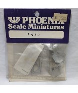 Phoenix Scale Miniatures V12 Sitting Lady Metal Miniature 1/12 Scale - $1,091.30 MXN