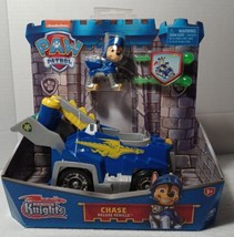 Paw Patrol Rescue Knights &quot;Chase&quot; Deluxe Vehicle - £19.78 GBP