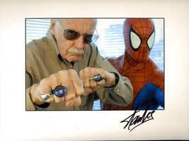 * Stan Lee Signed Poster Photo 8X10 Rp Autographed ** Marvel Comics - £15.71 GBP