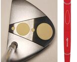 NEW CLASSIC 35" MENS PUTTER STROKE MASTER RED MADE GOLF CLUB PUTTERS - $51.46