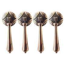 Set of 4 Pieces Knob Drawer Pulls, Knob Drawer Handle, Backplate tassel - $39.00+