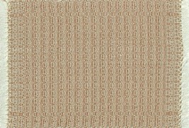 Artisan Handwoven Dollhouse Rug 5&quot;x7&quot; Dogwood #18, Cotton - £34.21 GBP