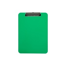 JAM Paper Plastic Clipboard Letter Size Green 2/Pack (340926880GZ) - £20.35 GBP
