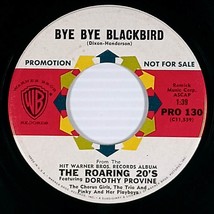 Roaring 20&#39;s, Dorothy Provine - Crazy Words - Crazy Tune / Bye, Bye.. [7&quot; Promo] - £8.55 GBP