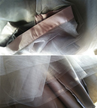 DARK GRAY Tulle Midi Skirt Outfit Custom Plus Size Tulle Ballerina Skirt Outfit image 5