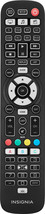 Insignia- 8-Device Backlit Universal Remote - Black - £43.70 GBP