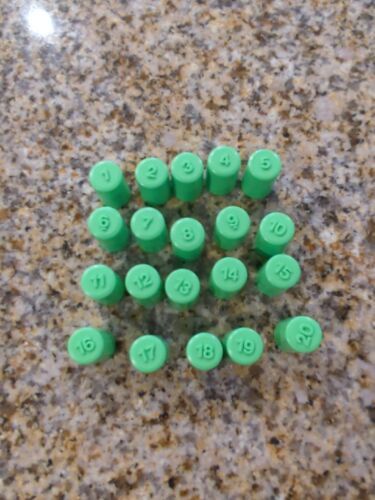 Vintage 1982 Numbers Up Game Milton Bradley #4541 replacement Numbers only - $7.91