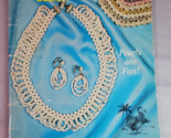 Pearl &amp; Bead Design Beadwork Instruction How To Book Jewelry Patterns Vt... - $12.82