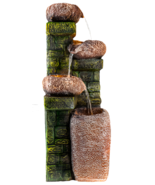 3 Tier Water Fountain | Outdoor Water Fountains Near Me | Elegant Garden... - $427.62 CAD