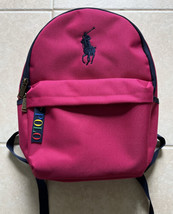 Nwt Polo Ralph Lauren Kids Backpack Bookbag Sport Pink - £47.17 GBP