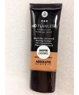 ABSOLUTE NEW YORK HD FLAWLESS FOUNDATION AHDF06 CARAMEL 0.95 FL. OZ - £4.92 GBP