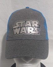 Kids&#39; Star Wars Baseball Cap Hat - Gray Blue Snapback - Pre-owned - See Pictures - £11.42 GBP
