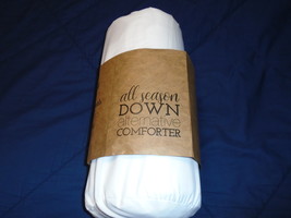 New White Full/Queen Size Down Alternative Comforter-Hypo Allergenic - £34.36 GBP