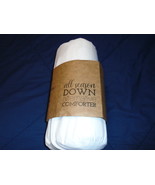 New White Full/Queen Size Down Alternative Comforter-Hypo Allergenic - $42.99