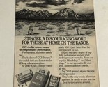Vintage 1986 CCI Stinger Print Ad pa4 - $5.93