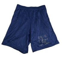 Vtg 1990&#39;s Dodger Athletic Shorts Tigers Football Sports Blue Adult Size Lg - £22.75 GBP