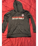 FC Bayern Munich Hoodie Men’s M Black Soccer Pullover Sweatshirt Polyester - $45.21 CAD