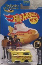 Hot Wheels Custom Kool Kombi The Beatles Yellow Submarine Real Riders Rubber Whe - £75.61 GBP
