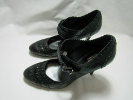 El Dantes CrashWomen&#39;s  Negro Leather Black Pump Shoe - £44.55 GBP