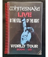WHITESNAKE / DAVID COVERDALE ORIGINAL IN THE STILL OF THE NIGHT TOUR ITI... - $838.82 MXN