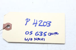 2004-06 INFINITI G35 COUPE A/T W/O NAVI INTERIOR DASH WIRE WIRING HARNESS P4203 image 10